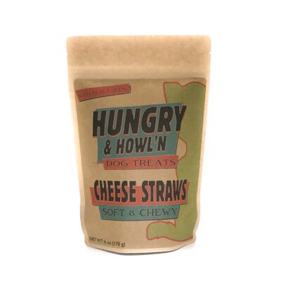 Hungry & Howl'n Cheese Straws Dog Treats